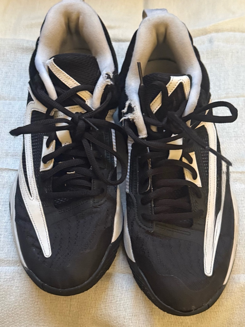 Nike Black and White Men's Running Sneakers
